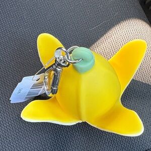 Bath & Body Works Yellow Banana hand sanitizer holder new